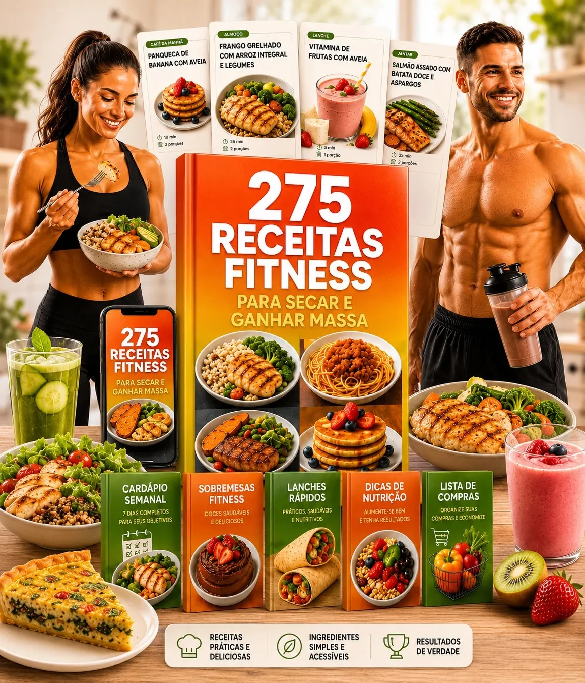 275 Receitas Fitness para secar, definir e ganhar massa — Receitas da Ana